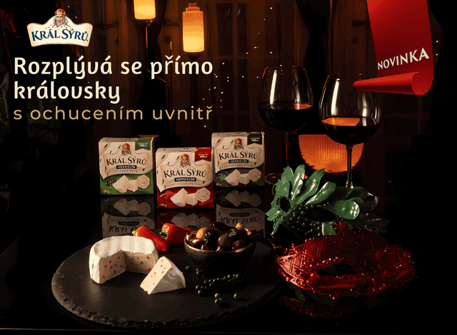 Nechte se rozplynout novinkou od Krále Sýrů!