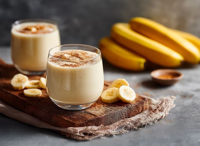 Protein smoothie s Pribináčkem a banánem