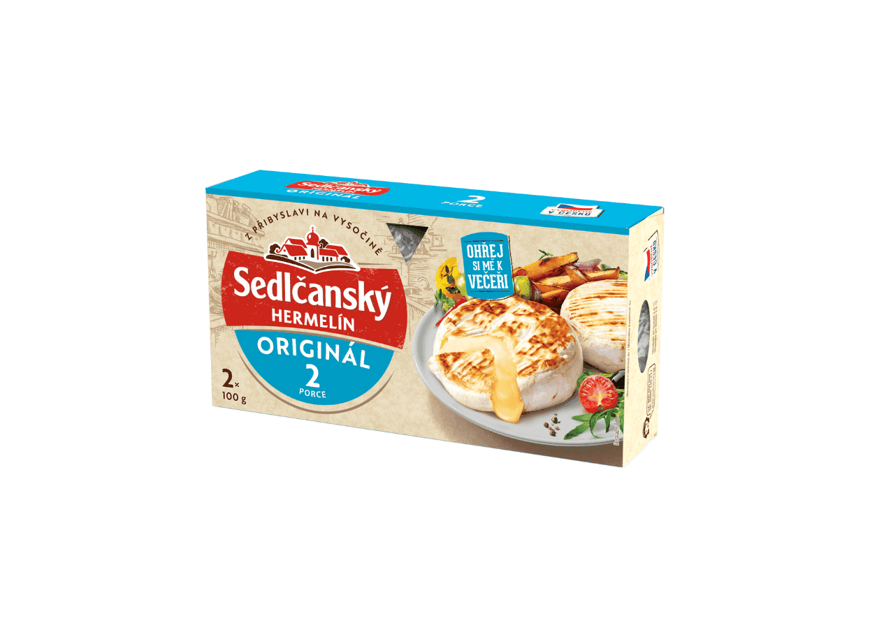 Sedlčanský Hermelín Originál Duopack 2 x 100g.png